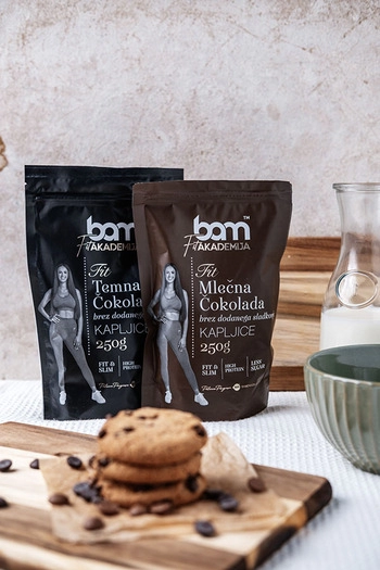 Tamna čokolada bez dodanog šećera, 250 g