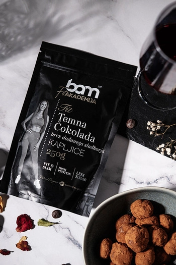 Tamna čokolada bez dodanog šećera, 250 g