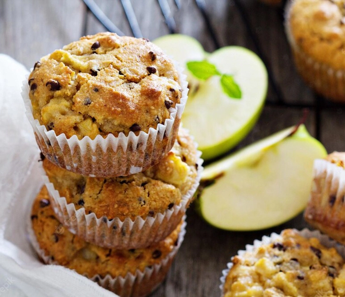 zdravi muffini od jagoda s chia sjemenkama